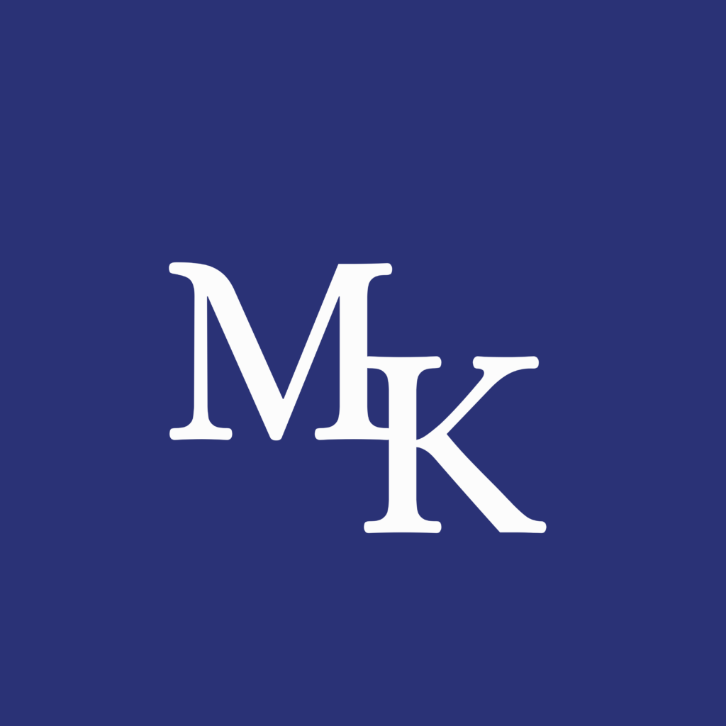 Contact logo sample initials